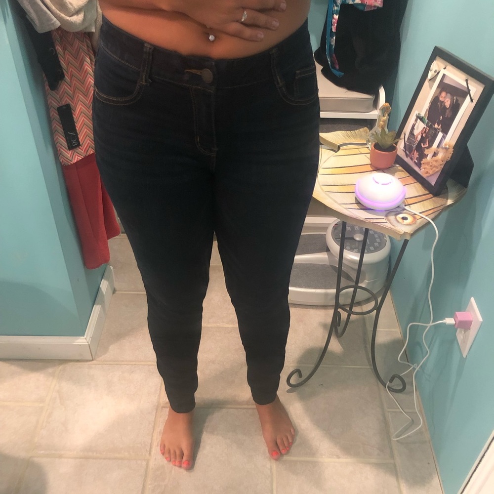 Dark wash jeans